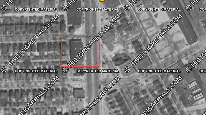 Brightmoor Lanes - 1951 Aerial (newer photo)